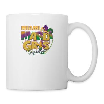 Miami Mardi Gras - Coffee/Tea Mug - white - Right