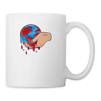 Nature Conservation Earth Day Climate Protection - Coffee/Tea Mug - white - Right