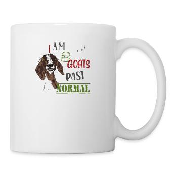 I Am Goats Past Normal - Coffee/Tea Mug - white - Right