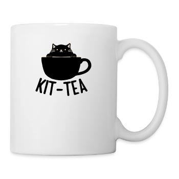 Funny Cat - Coffee/Tea Mug - white - Right