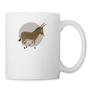 Sad Donkey - Coffee/Tea Mug - white - Right