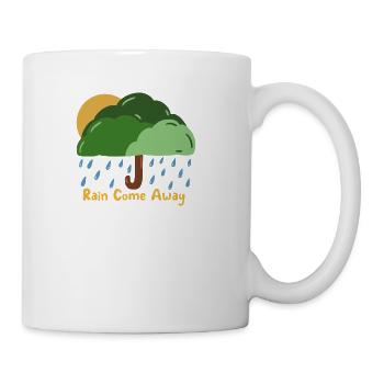 Rain Come Away - Coffee/Tea Mug - white - Right