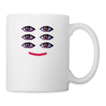 Weirdcore Aesthetic Clothes Dreamcore - Coffee/Tea Mug - white - Right