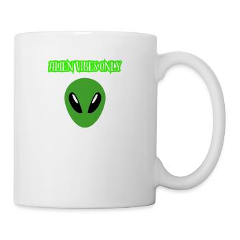 Aliens Vibes - Coffee/Tea Mug - white - Right