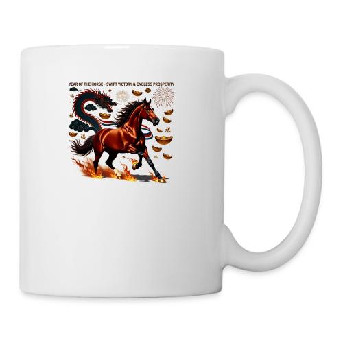 Year of the Horse Victory T Shirt, Lunar New Year - Coffee/Tea Mug