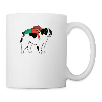 Do Not Tweet On Me Dog Pet - Coffee/Tea Mug - white - Right