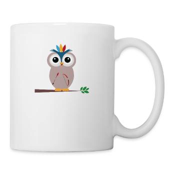 Little Owl - Coffee/Tea Mug - white - Right
