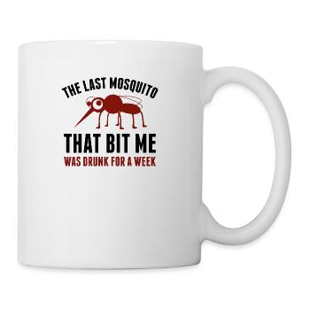 Drunk Mosquito - Coffee/Tea Mug - white - Right