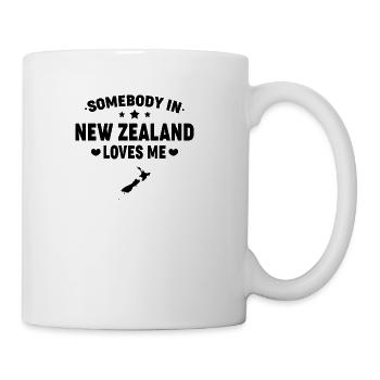 Somebody In New Zealand Loves Me - Coffee/Tea Mug - white - Right