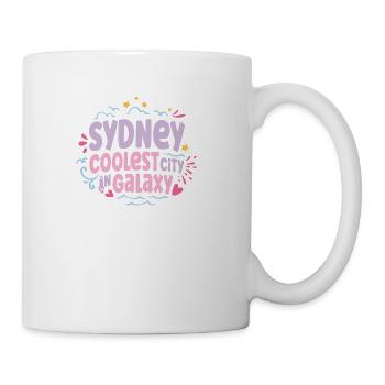 Sydney Coolest Galaxy - Coffee/Tea Mug - white - Right
