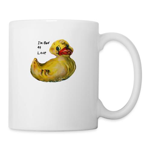 I’m bad at love duck teardrop - Coffee/Tea Mug