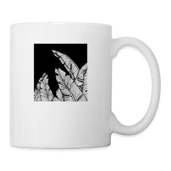 Banana leaves - Coffee/Tea Mug - white - Right