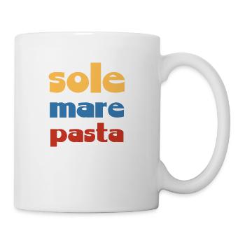 Sole, Mare, Pasta - Sun, Sea, Pasta - Coffee/Tea Mug - white - Right