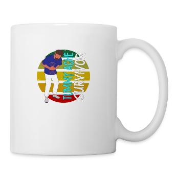 Tummy Ache Survivor - Coffee/Tea Mug - white - Right