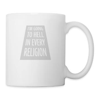 im going to hell - Coffee/Tea Mug - white - Right