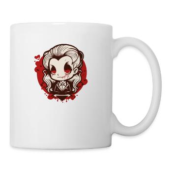 Vampire Valentine - Coffee/Tea Mug - white - Right