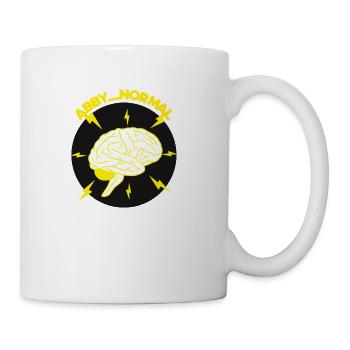 Abby Normal Brain Magic - Coffee/Tea Mug - white - Right