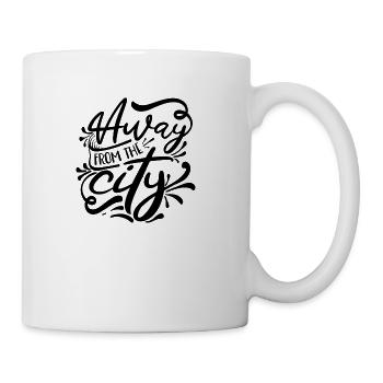 Away From The City - Coffee/Tea Mug - white - Right