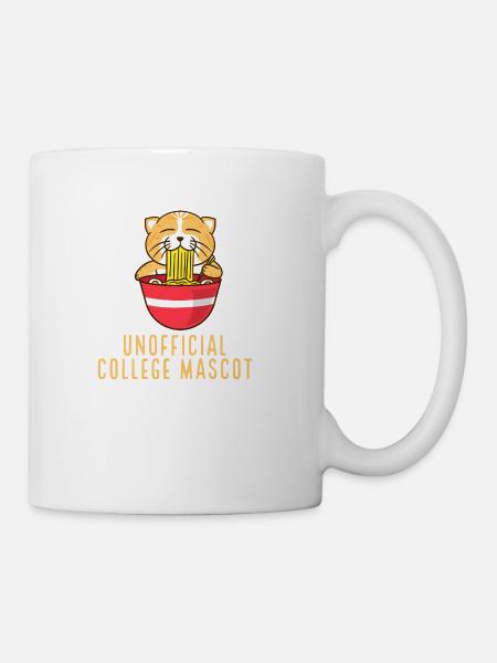 Unofficial College Mascot Ramen - Coffee/Tea Mug - white