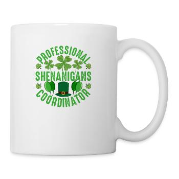 Professional Shenanigans Coordinator - Coffee/Tea Mug - white - Right