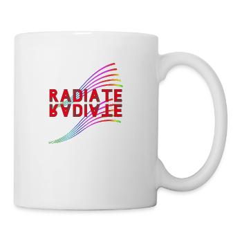 RADIATE - Coffee/Tea Mug - white - Right