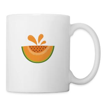Melon Slice Of Happiness - Coffee/Tea Mug - white - Right