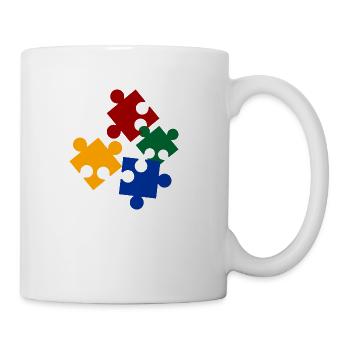 Puzzling - Coffee/Tea Mug - white - Right