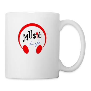 Music Life - Coffee/Tea Mug - white - Right