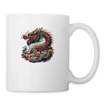 Eternal Guardian of the Celestial Dragon - Coffee/Tea Mug - white - Right