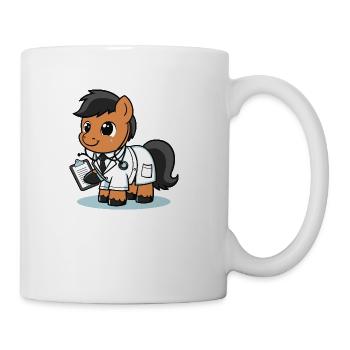 The Healing Pony - Coffee/Tea Mug - white - Right