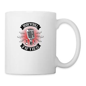 Sock Hop Clothing Vintage Rockabilly - Coffee/Tea Mug - white - Right