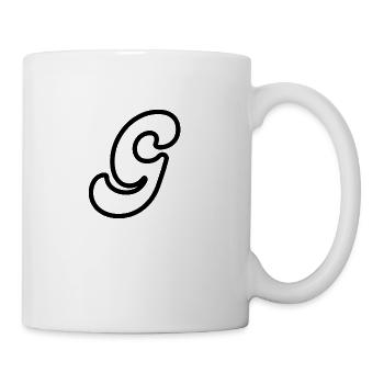 letter G - Coffee/Tea Mug - white - Right