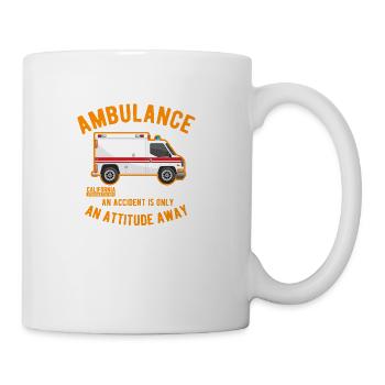 Ambulance Emergency Rescue - Coffee/Tea Mug - white - Right