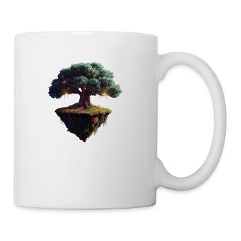 Enchanted Floating Tree - Coffee/Tea Mug - white - Right