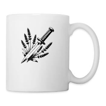 Blade & Bloom - Coffee/Tea Mug - white - Right