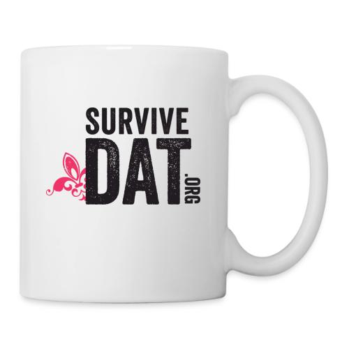 survive dat final logo stacked org color notag out - Coffee/Tea Mug