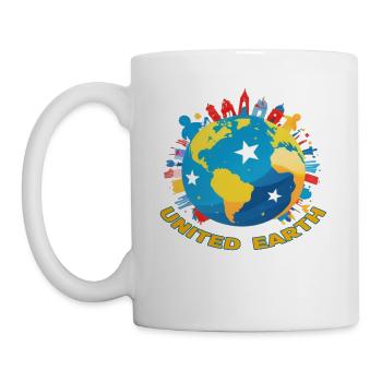 United Earth - Coffee/Tea Mug - white - Left