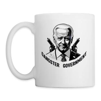 The Gangster Government - Coffee/Tea Mug - white - Left