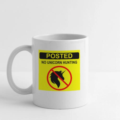 Posted Unicorn Hunting 3color - Coffee/Tea Mug