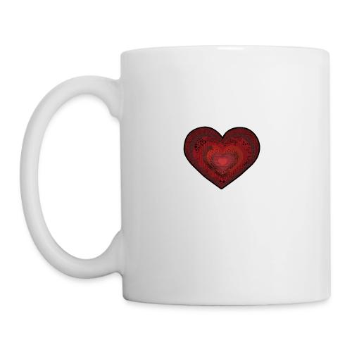Corazón de patrón - Coffee/Tea Mug