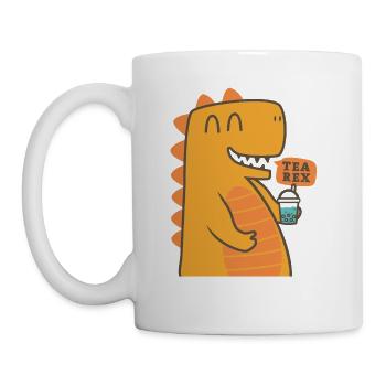 Bubble Tea Junkie, Bubble Tea Lover - Coffee/Tea Mug - white - Left