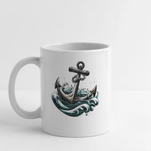 Nautical Retro Ship Anchor - Coffee/Tea Mug