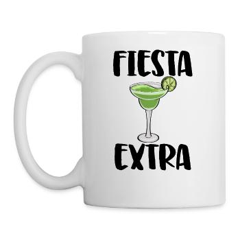Fiesta Extra - Coffee/Tea Mug - white - Left