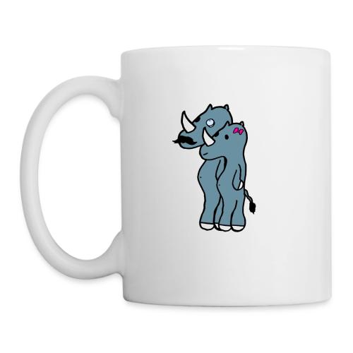 Rhino family - Coffee/Tea Mug