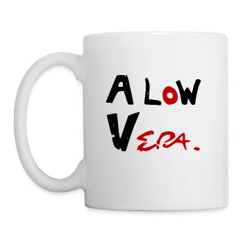 A low vera - Coffee/Tea Mug - white - Left