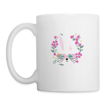 Easter Bunny - Coffee/Tea Mug - white - Left