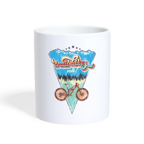 trail bikes rule washed and worn - Coffee/Tea Mug