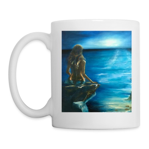Mermaid over looking the sea - Coffee/Tea Mug
