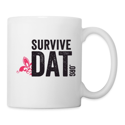 survive dat final logo stacked org color notag out - Coffee/Tea Mug