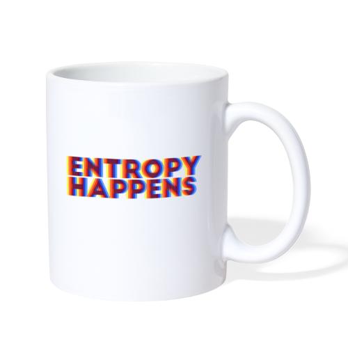 Entropy Happens - Color Blur Design - Coffee/Tea Mug